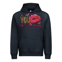 Navy you blow me away olivia Urban Hoodie - OliviaCreatesArt