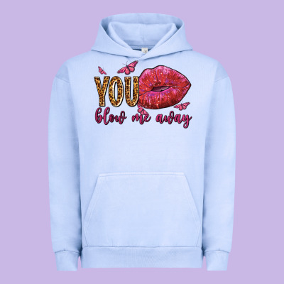 You Blow Me Away Olivia Urban Hoodie Designed By Oliviacreatesart