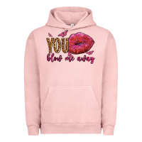 Pigment Salmon you blow me away olivia Urban Hoodie - OliviaCreatesArt