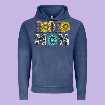 Rodeo Mom Vintage Hoodie Designed By Adodesignshop