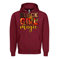 Burgundy empowerment and pride design Zipper Hoodie - LillyAllenDesigns