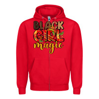 Red empowerment and pride design Zipper Hoodie - LillyAllenDesigns