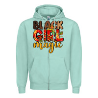 Seafoam empowerment and pride design Zipper Hoodie - LillyAllenDesigns
