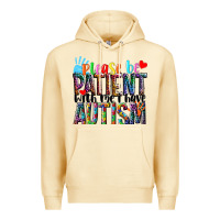 Pina Colada Please be patient with me i have Autism Premium Hoodie - NancyCooperArtShop
