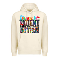 Tofu Please be patient with me i have Autism Premium Hoodie - NancyCooperArtShop