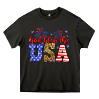 Asphalt God bless the USA Heavy Core Tee - Neo Western