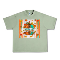 Oil Green blessed pumpkin Urban Heavy Tee - NancyCooperArtShop