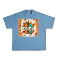 Pebble Blue blessed pumpkin Urban Heavy Tee - NancyCooperArtShop