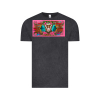 Vintage Black western baby boer goat pink flowers serape leopard pink glitter patter Vintage Tee - BarkalooDesign