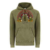 Vintage Olive rainbow tree Vintage Hoodie - AdoDesignShop