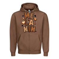 Chestnut melanin Zipper Hoodie - LillyAllenDesigns