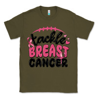 Army Green tackle breast cancer Classic Tee - MaliasSmallBusiness
