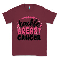 Burgundy tackle breast cancer Classic Tee - MaliasSmallBusiness