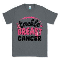 Charcoal Heather tackle breast cancer Classic Tee - MaliasSmallBusiness