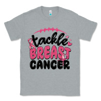 Heather Grey tackle breast cancer Classic Tee - MaliasSmallBusiness