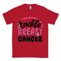 Red tackle breast cancer Classic Tee - MaliasSmallBusiness