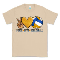 Mushroom peace love volleyball Classic Tee - AdoDesignShop