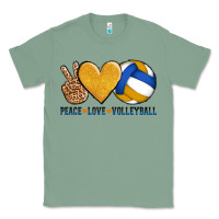 Sage peace love volleyball Classic Tee - AdoDesignShop