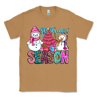 Toasted Coconut It's Freezin Season Classic Tee - CowhideDigitalArt