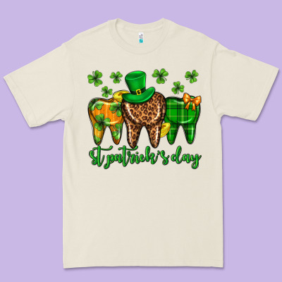 Dentist St. Patricks Day Premium Tee Designed By Neo Western