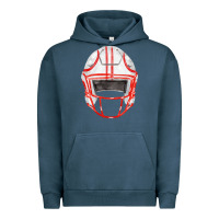 Pigment Midnight Navy football helmet fa element Urban Hoodie - FaDigitalArtStudio