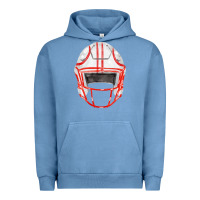 Pigment Pebble Blue football helmet fa element Urban Hoodie - FaDigitalArtStudio
