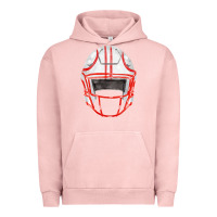 Pigment Salmon football helmet fa element Urban Hoodie - FaDigitalArtStudio