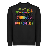 Black if nothing ever changed thered be no butterflies Heavyweight Sweatshirt - MaliasSmallBusiness