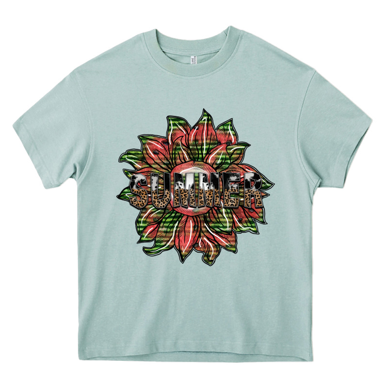 Summer Heavy Core Tee by SublimationCraftShop | Teevron