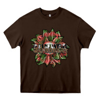 Chocolate Brown summer Heavy Core Tee - SublimationCraftShop