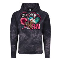 Cloud Black rn registered nurse hearts Vintage Hoodie - Jasminsmagicworld