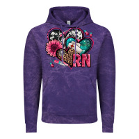 Cloud Purple rn registered nurse hearts Vintage Hoodie - Jasminsmagicworld