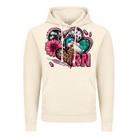 Vintage Artic rn registered nurse hearts Vintage Hoodie - Jasminsmagicworld