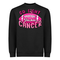 Black go fight tackle cancer Heavyweight Sweatshirt - MaliasSmallBusiness