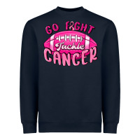 Navy go fight tackle cancer Heavyweight Sweatshirt - MaliasSmallBusiness