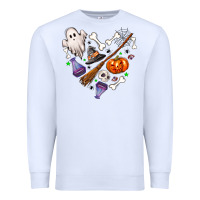 White love hallowen Premium Sweatshirt - NancyCooperArtShop