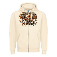 Sandshell made with melanin always poppin' Zipper Hoodie - LillyAllenDesigns