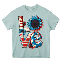 Arona Love 4th of July Heavy Core Tee - CowGirlArtShop