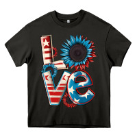 Asphalt Love 4th of July Heavy Core Tee - CowGirlArtShop