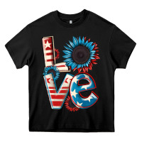 Black Love 4th of July Heavy Core Tee - CowGirlArtShop