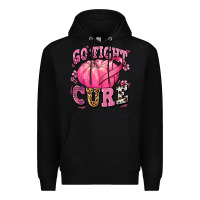Black go fight cure pumpkin Premium Hoodie - texasbilliewilder