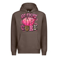 Coffee go fight cure pumpkin Premium Hoodie - texasbilliewilder