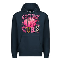 Navy go fight cure pumpkin Premium Hoodie - texasbilliewilder