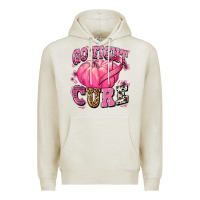 Oatmeal Heather go fight cure pumpkin Premium Hoodie - texasbilliewilder