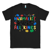 Black normalize minds of all kinds Classic Tee - MaliasSmallBusiness