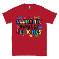 Red normalize minds of all kinds Classic Tee - MaliasSmallBusiness