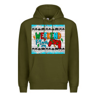 Army Green weekend plans Premium Hoodie - JahusDesignShop