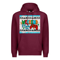 Burgundy weekend plans Premium Hoodie - JahusDesignShop