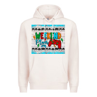 Pale Pink weekend plans Premium Hoodie - JahusDesignShop