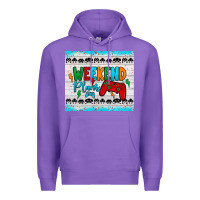 Purple weekend plans Premium Hoodie - JahusDesignShop
